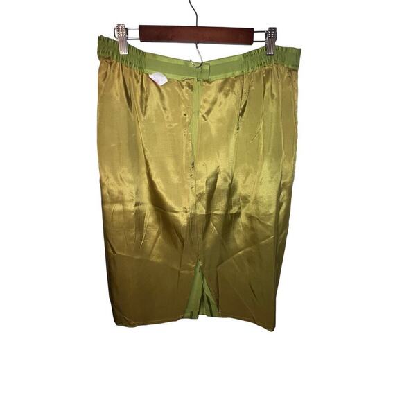 Chad Stevens Womens size18W skirt jacket set padded vent striped USA vintage ￼ - Picture 8 of 13